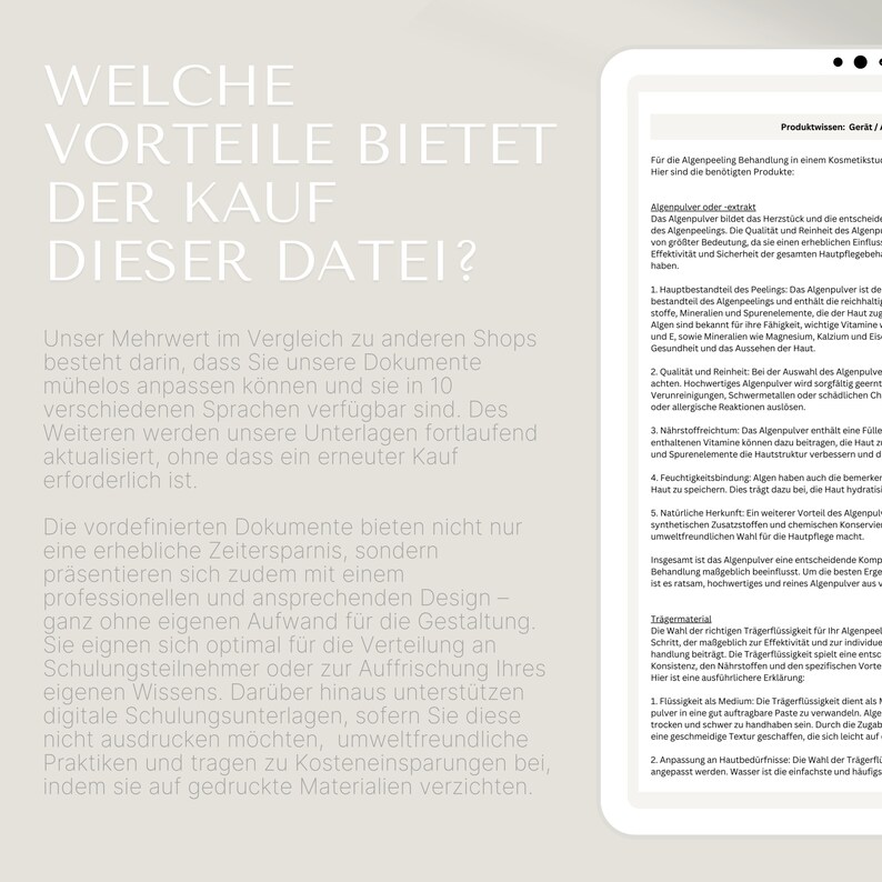 Die „Schulung Bodyforming“-Dokumente bieten Vorteile wie einfache Bearbeitung, schnelles Herunterladen, Umweltschutz durch digitale Formate und mehrsprachige Dateien, die eine breitere Zielgruppe ansprechen.