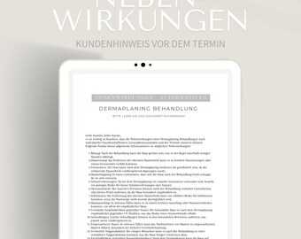 Nebenwirkungen der Dermaplaning Behandlung und den passenden Alternativmethoden | PDF + Canva |  kosmetische Hautpflege für das Gesicht