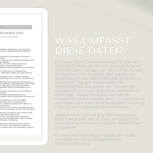 Erklärung der enthaltenen Informationen des Dokuments Diodenlaser Nebenwirkungen