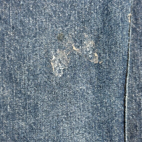 ジャケット・アウター 80s Dickies Denim Coveralls Single Face Dickies Vintage Coveralls Navy Blue Short Sleeve Talon Zipper '80s