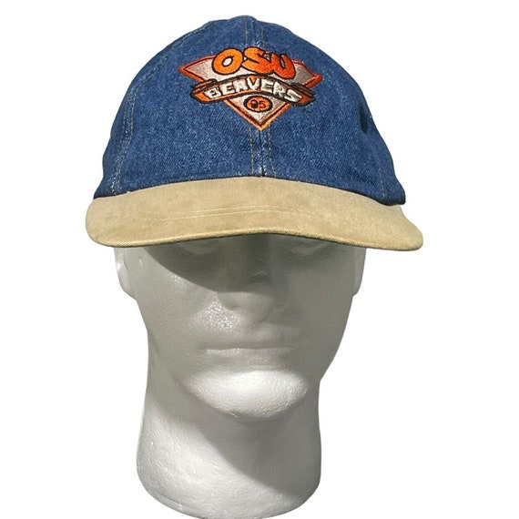 Vintage Oregon State Beavers Adjustable Denim Hat