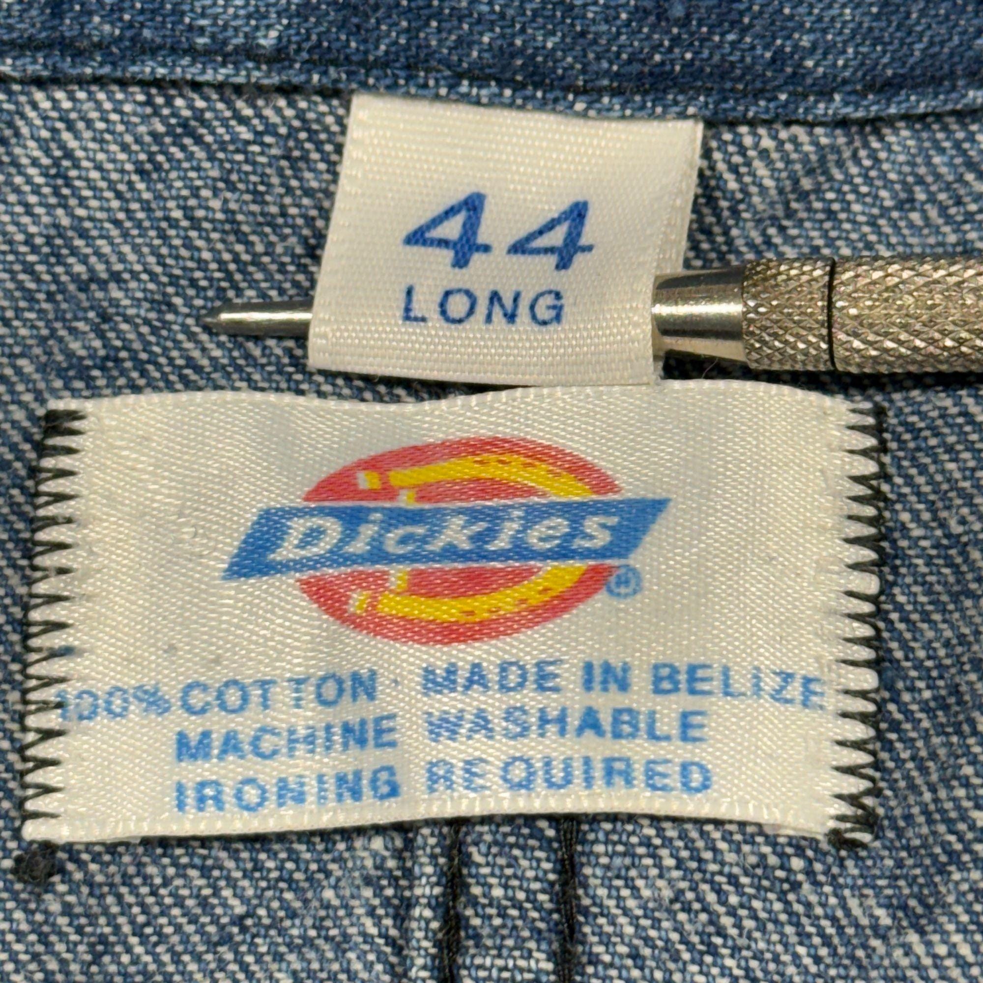 ジャケット・アウター 80s Dickies Denim Coveralls Single Face 1980s Dickies Denim Work Jacket USA Free Shipping - The Vintage Twin