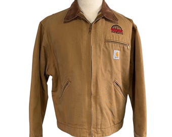 Carhartt　Detroit Jacket Carhartt Detroit Jacket Blanket Lined Mens Medium J97 PTL