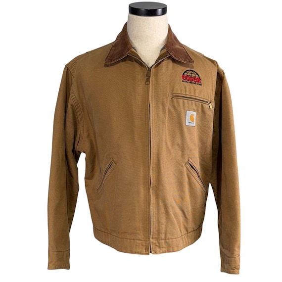 Vintage Carhartt XL Blanket Lined Detroit Jacket Essex Logo - Etsy