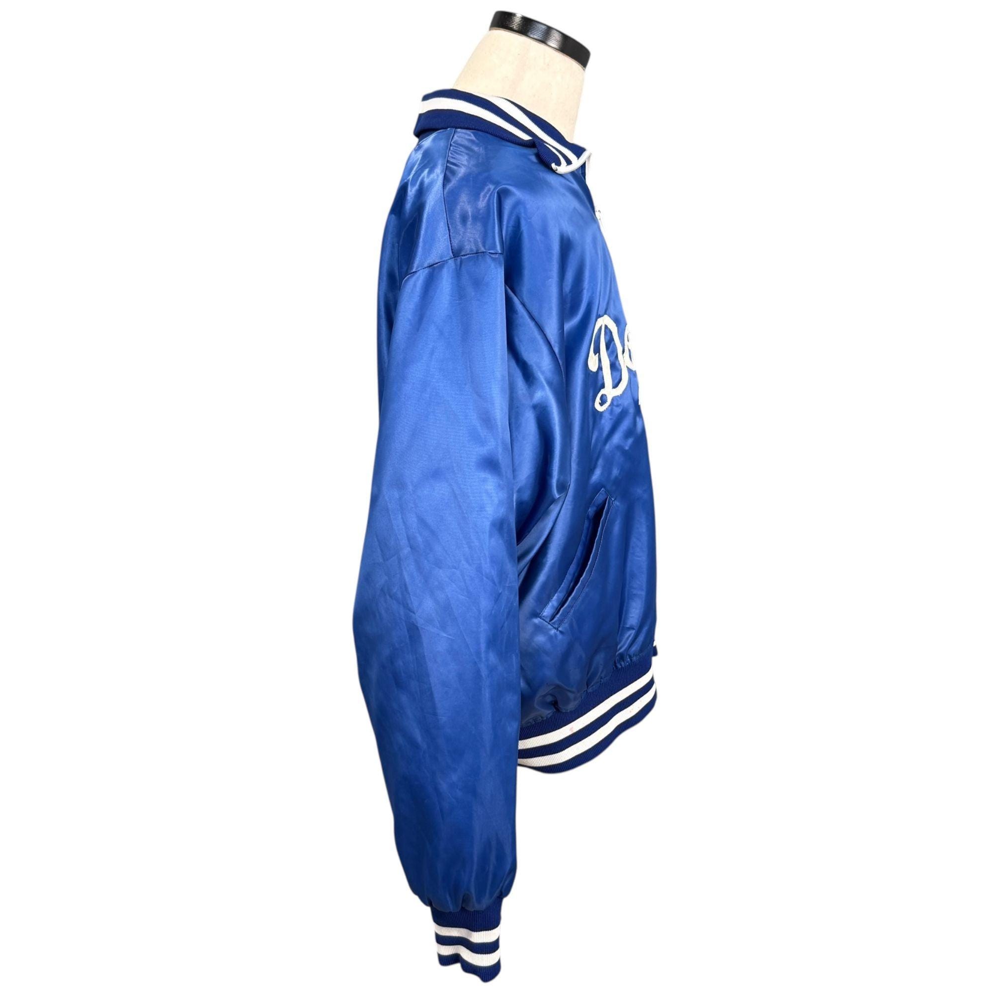 Vintage 80s MLB Dodgers Satin Jacket X-large by Felco USA - Etsy