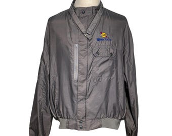 Kurtka wyścigowa Horizon Sportswear Sunco Ultra Racing z lat 80., zamek błyskawiczny Talon 2XL