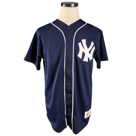 Vintage New York Yankees Derek Jeter #2 Majestic 90s Baseball