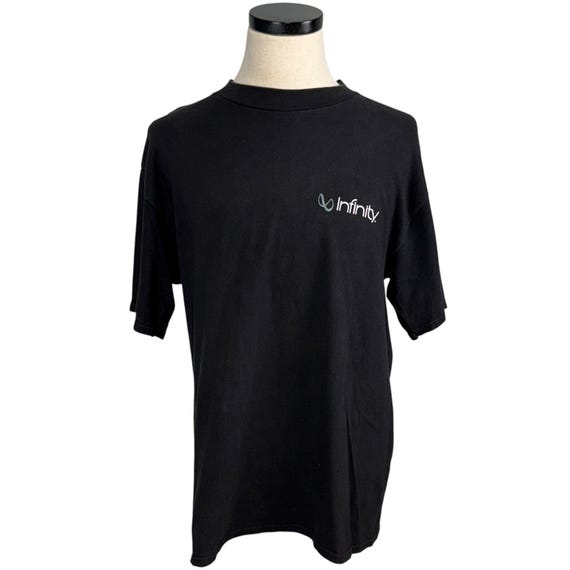 Vintage 90s Hanes Beefy-t Infinity Black T-shirt Large - Etsy Ireland