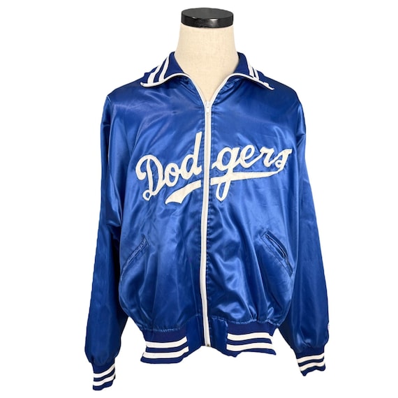 Vintage 80s MLB Dodgers Satin Jacket X-large by Felco USA - Etsy