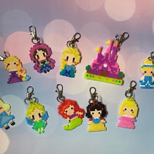 Mini Disney Princess Keychain