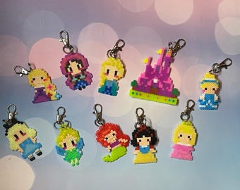 Mini Disney Princess Keychain