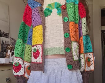 Hungry Caterpillar Jumper Crochet Pattern