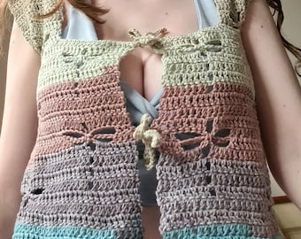Dragonfly Top Crochet Pattern