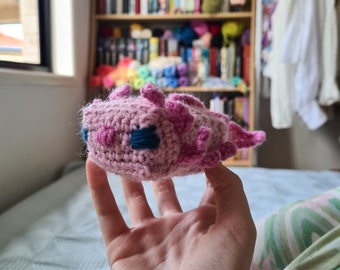 Minecraft Inspired Axolotl Crochet Pattern