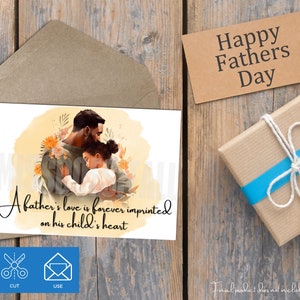 African American Father's Day Card Bundle | Black Dad Cards | Printable ...
