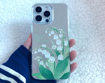 Lily of the Valley iPhone Case, Floral TPU Protective Phone Shell