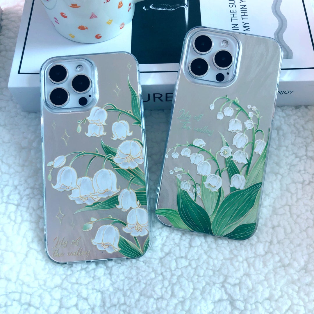 Lily of the Valley iPhone Case, Floral TPU Protective Phone Shell