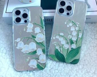 Lily of the Valley iPhone Case, Floral TPU Protective Phone Shell