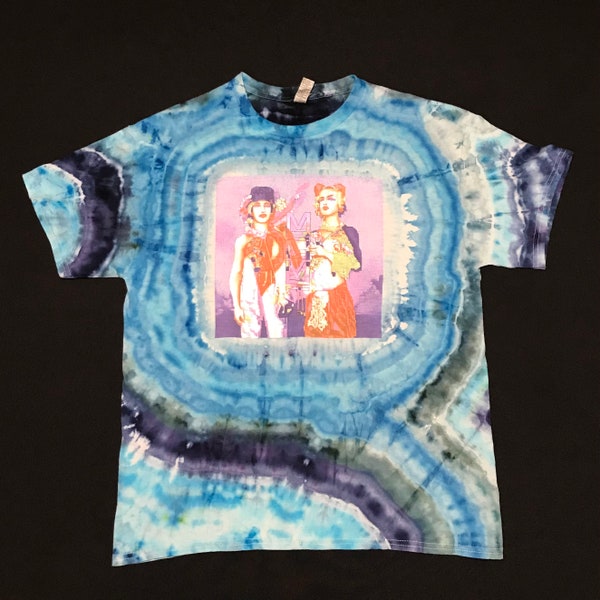 MGMT Shirt LARGE (L) Tie-Dye | Just Like Heaven Fest | Little Dark Age | igloobudstiedye