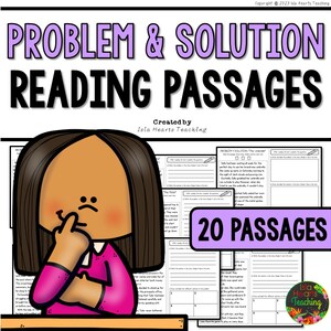 Problem and Solution Reading Comprehension Passages and Questions ...