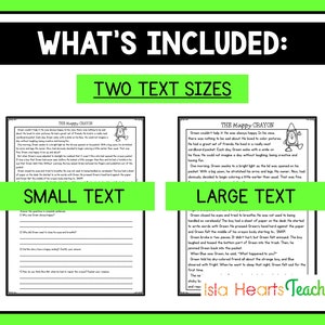 Third Grade Reading Comprehension Passages and Questions Worksheets I ...