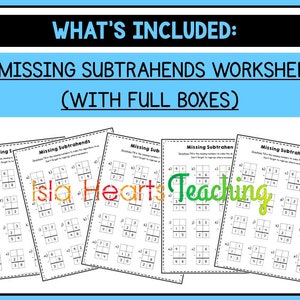 2-Digit Subtraction Worksheets Regrouping l Algorithm l Subtraction Homework l Homeschool Sheets l Subtraction Drills for Kids Math Work image 5