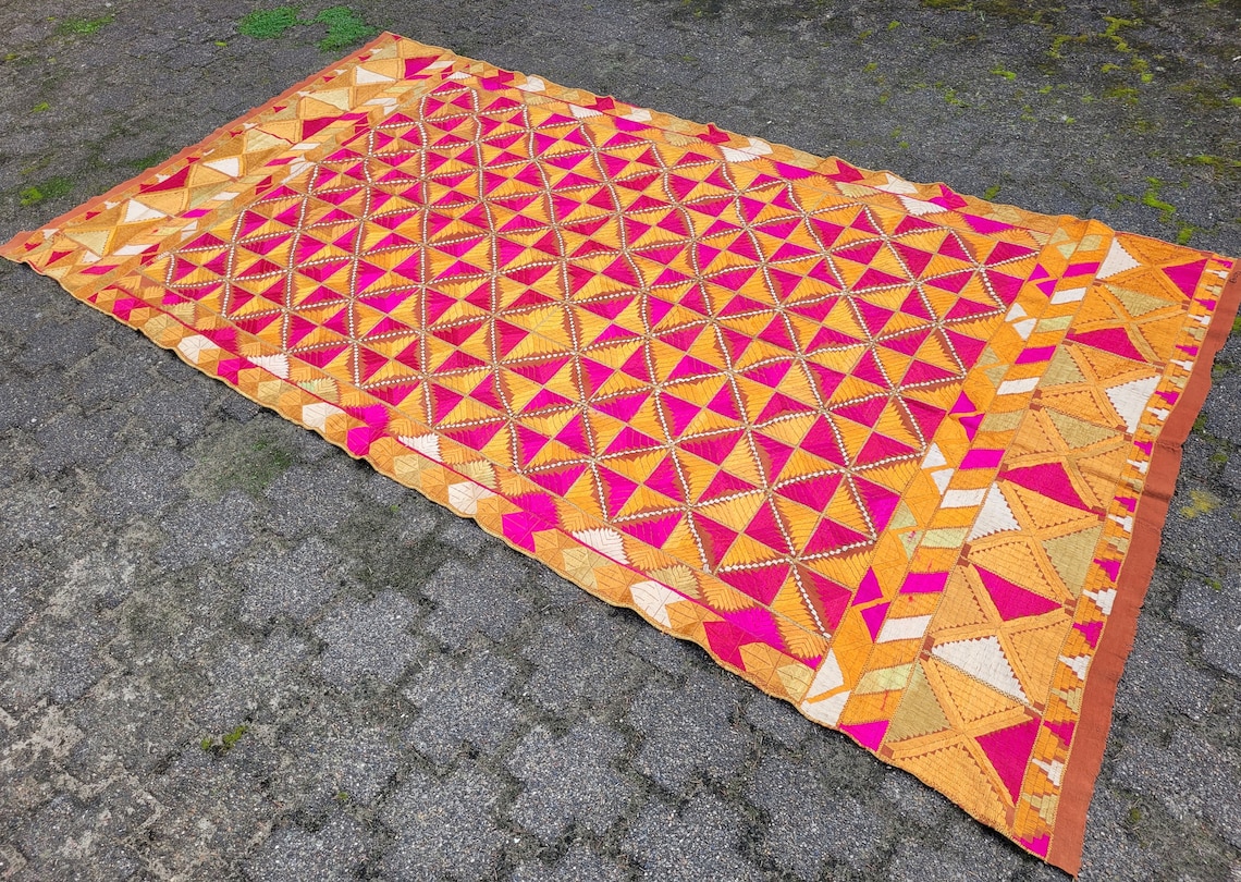 phulkari shawl for men