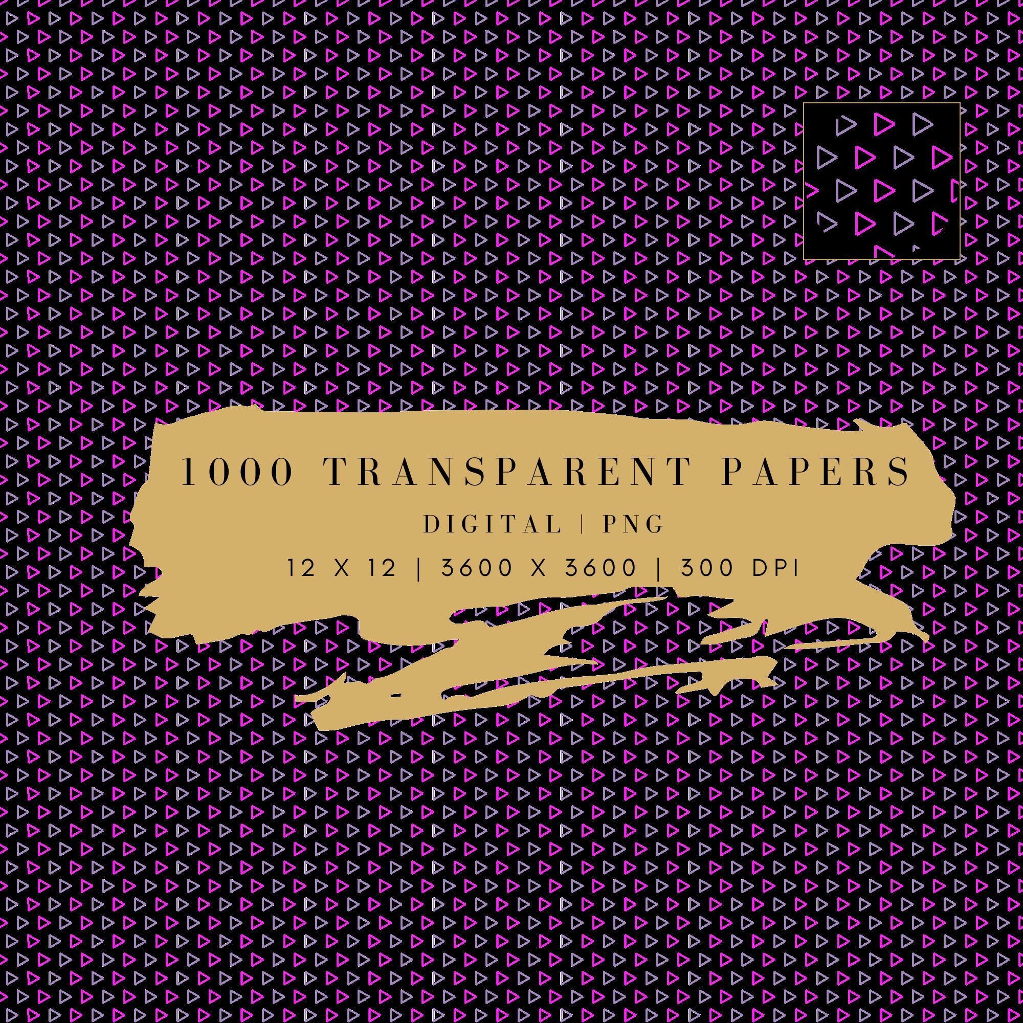 1000 Transparent Digital Papers PNG Triangle Overlay Commercial Use ...