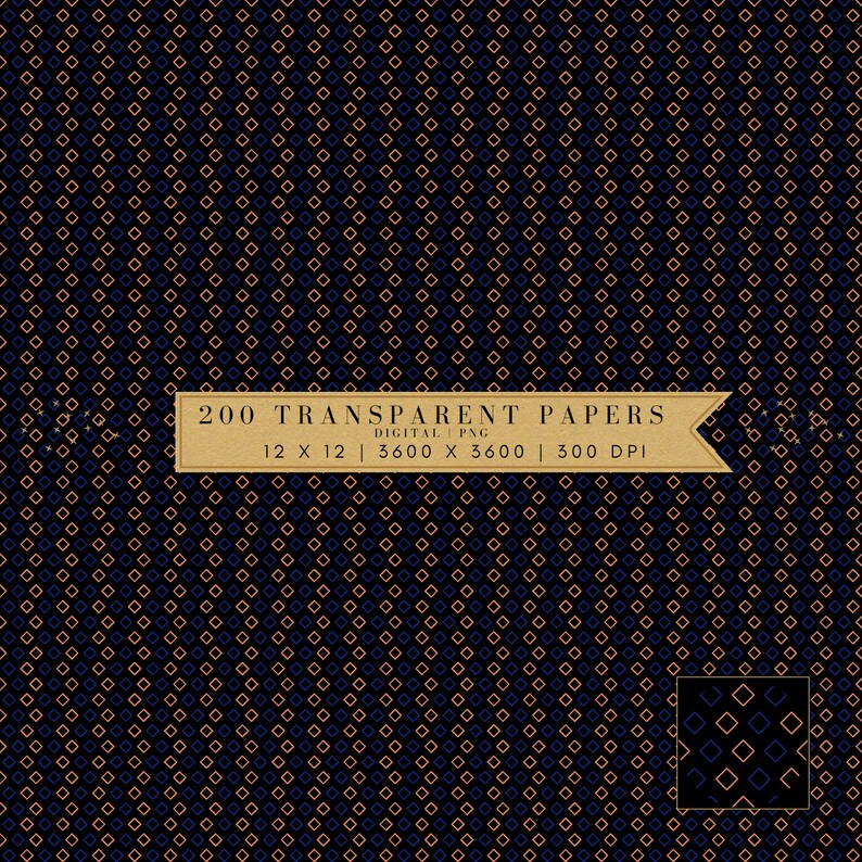 Transparent Design Packet Transparent Digital Paper Pack | Transparent Overlay | Diamond Pattern ...