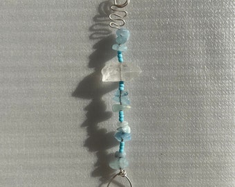 Soporte de cigarrillo azul con clase / accesorios de cristal / accesorios para fumar