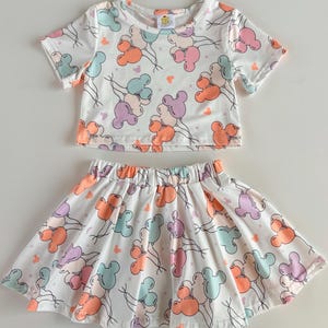 Theme Park Magical Balloons Skirt Set