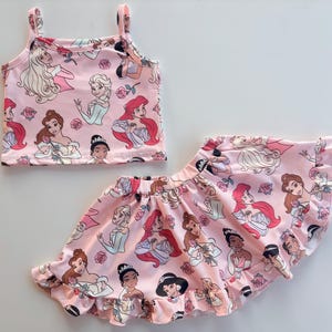 Princess Magical Tank & Skirt Set