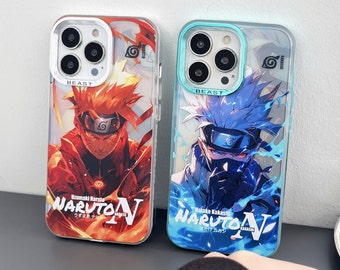 Étui iphone anime cool, étui de téléphone argent couleur électrolytique Aurora, étui iphone pour iphone15/14/13/12/11, iphone15promax, 14pro, étui iphone15