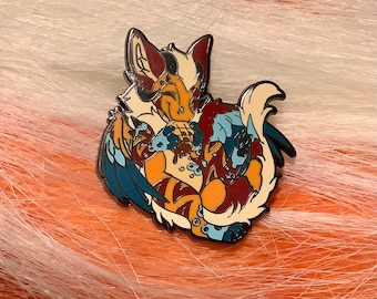 Fursona Pins #1232 Biyu der niederländische Engelsdrache