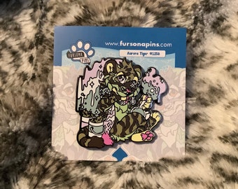 Fursona Pins #1258 Aurora Tiger 420 Variant
