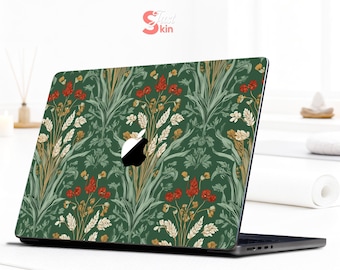 Lenovo laptopstickers Ideapad 3 custom Macbook skin hp15-fd0123dx groene stickers Dell toetsenbordbeschermer plant thema voor yoga xps envy