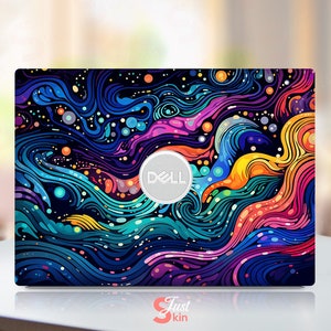 Dell Laptop Skin, Abstract Camouflage Texture Design Personalised Teacher Gifts Vinyl Decal Fits Xps Latitude Inspiron Vostro Precisio