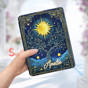 Ipad Pro Book Cover Case Moonlit Divine Tree Ipad Case for Ipad2/3/4-9.7&quot;Pro2020/2021-11&quot;Ipad102022-10.9&quot;Ipad Air 4/5-10.9&quot;Ipad Cover