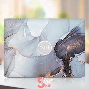 Dell Laptop Skin,Dell Xps 15 Skin,Customizable Cool Marble Texture Vinyl Decal Fits Dell Xps Latitude Inspiron Vostro Precisio