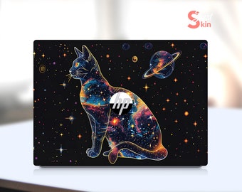 Hp Skin Laptop Sticker Gift for Friends Custom Cat Graphic Vinyl Decal for Specter Envy Pavilion Victus Omen Zbook Elite Probook