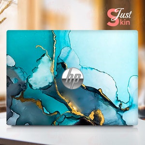 Hp Laptop Skin,Hp Stream Keyboard Skin,Personalized Marble Texture Vinyl Decal for Spectre Envy Pavilion Victus Omen Zbook Elite Probook