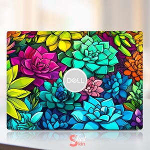 Dell Laptop Tasche Schutzfolie Büro Augenschutz Geschenk Bunt Muster Design für Dell Xps Latitude Inspiron Vostro Precision