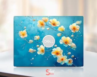 Stickers pour ordinateur portable Dell Stickers prune personnalisés cadeau fête des mères Décalcomanie en vinyle à couverture complète pour XPs Latitude Inspiron Vostro Precisio