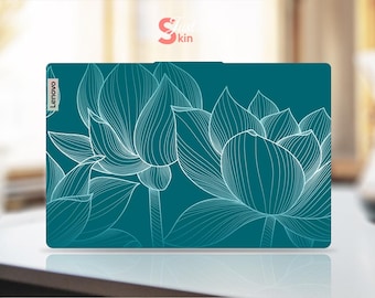 Lenovo computer skin zinvol cadeau gepersonaliseerde Lotus aanpasbare vinyl sticker voor Legion Yoga Thinkpad Thinkbook Ideapad-serie