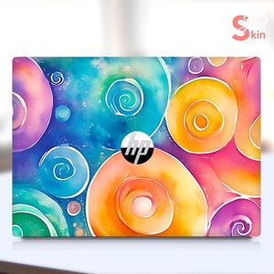 Hp Elitebook Customizable Protective Film Birthday Gift Unique Colorful Bubble Design For Spectre Pavilion Victus Omen Zbook Elite Probook