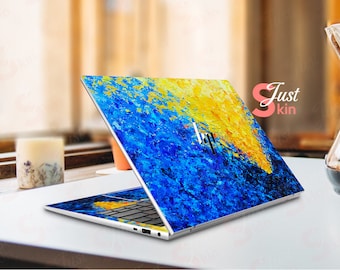 Hp Laptop Pavilion Pre-Cut Personalized Gift Abstract Painting Vinyl Decal for Spectre Envy Pavilion Victus Omen Zbook Elite Probook
