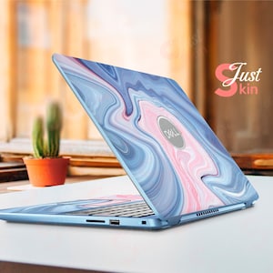 Dell Vostro Skin Laptop Aesthetic Sticker Full Coverage Light Color Marble Texture Vinyl Decal Fits Xps Latitude Inspiron Vostro Precisio