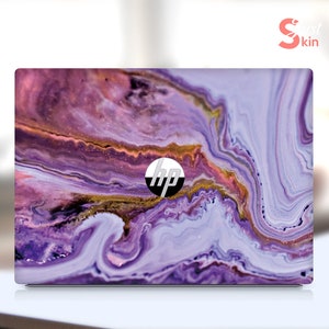 Zbook Skin, Protectant Laptop, Personalized Fantasy Purple Design Vinyl Decal For Spectre Envy Pavilion Victus Omen Zbook Elite Probook
