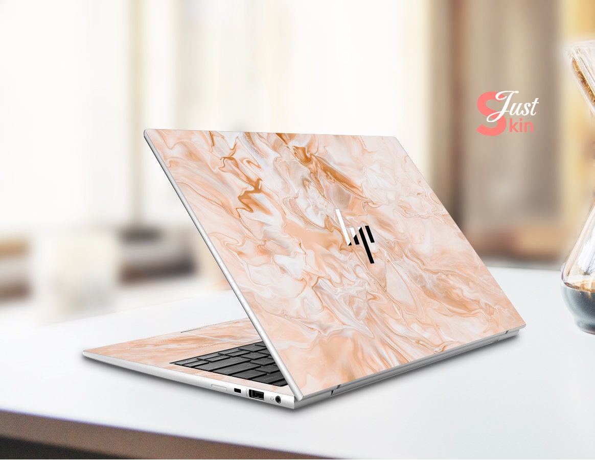 Hp Featurebyte Sticker Hp Custom Sticker,personalization Gift,individualized Marble Texture ...