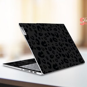 Stickers For Laptop, Unique Best Gift Leopard Print Design Cool Universal Vinyl Decal For Legion Yoga Thinkpad Thinkbook Ideapad Series zdjęcie 3